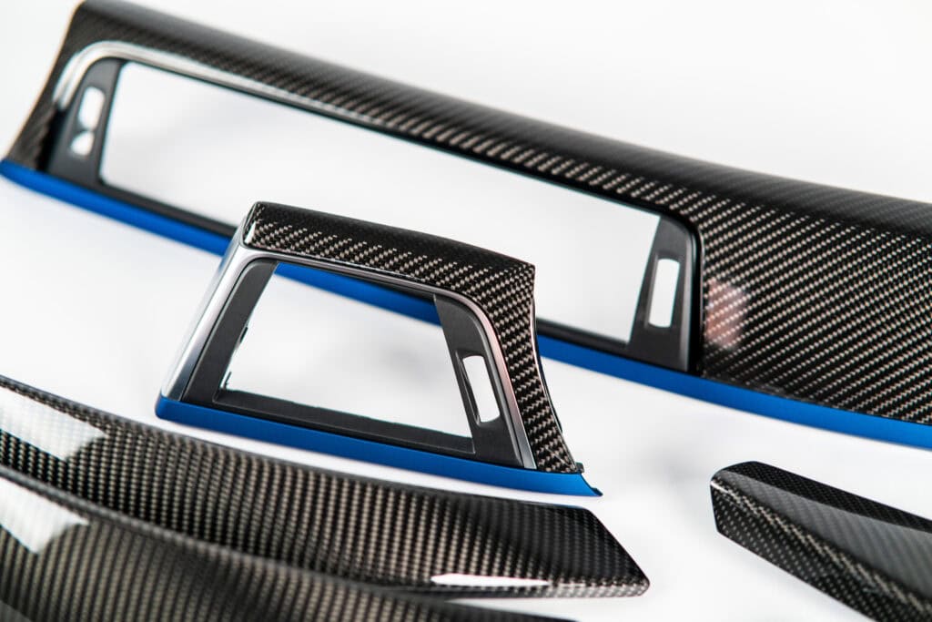 BMW-F30-Carbon-Trim-Glossy-Blue