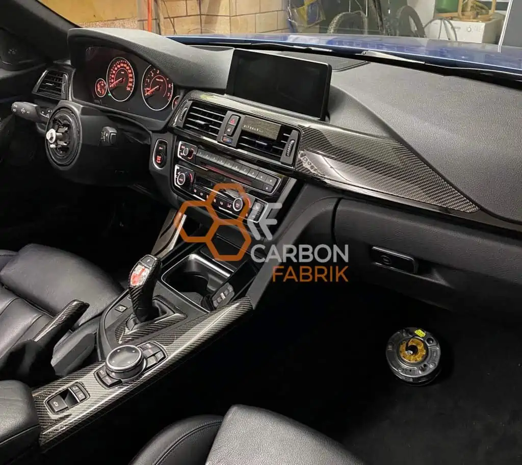 BMW F30 carbon alcantara interior interior-2