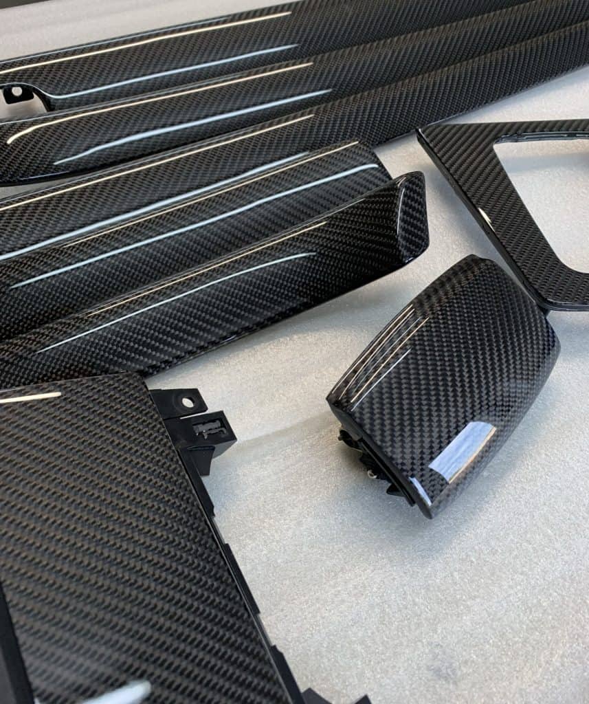 Audi A4 B6/B7 Carbon Dekorleisten